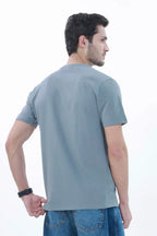 Men's Smart-Fit Stone Grey T-shirt