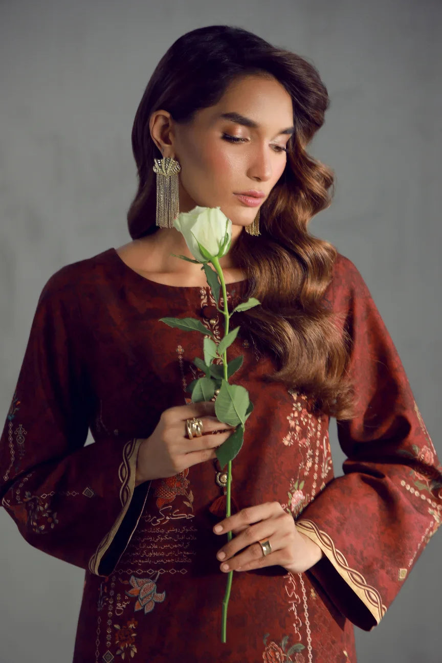 Mashal (শিখা) - Plum Co-Ord Set