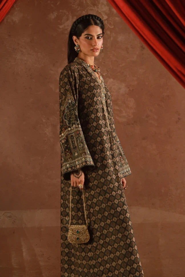 Meherjaan (প্রিয়তমা) Velvet Kaftaan