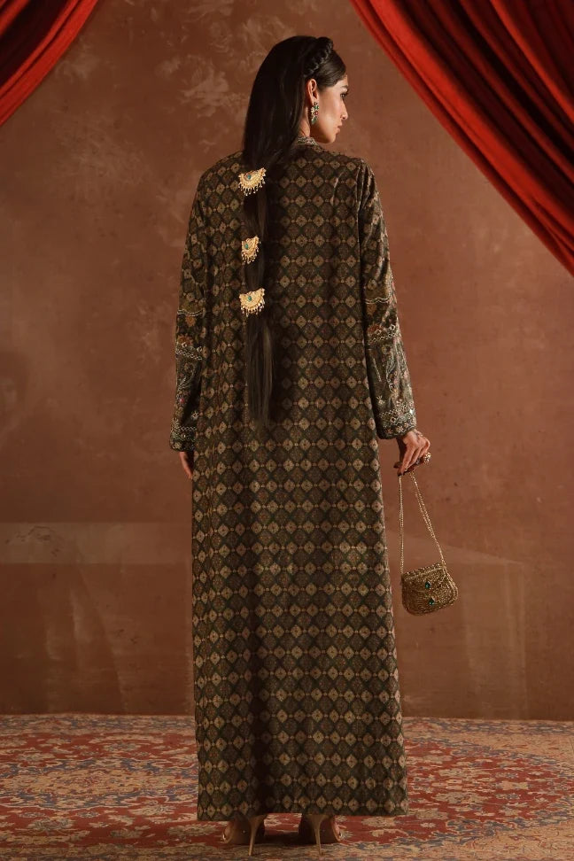 Meherjaan (প্রিয়তমা) Velvet Kaftaan