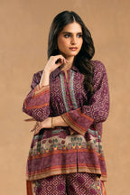 Azka (ধার্মিক) Co-Ord - Magenta