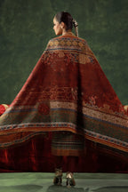 Lalarukh (লালারুখ) Velvet Shawl