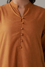 Kalidaar Co-Ord Set - Cinnamon Brown