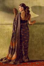 Khoobsurat (সৌন্দর্য) Saree - Blue