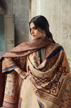 Manto Women's Double Sided Dasht Shawl featuring words of Allama Iqbal paired with Dasht Co-ord Set