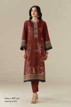 Muskaan (মিষ্টি হাসি) Co-ord Set - Plum