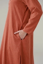 Kalidaar Co-Ord Set - Burnt Orange