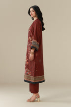 Muskaan (মিষ্টি হাসি) Co-ord Set - Plum