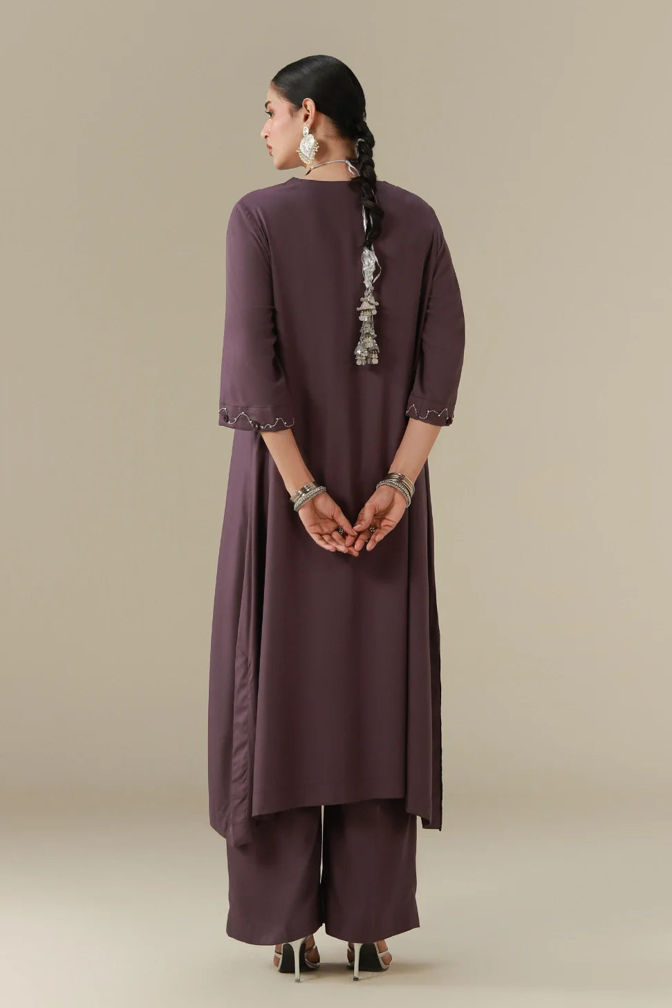 Sheesh (আয়না) Co-Ord Set - Purple