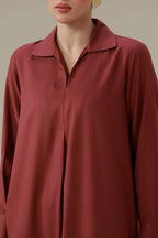 Mira Co-ord Set - Rose Wood