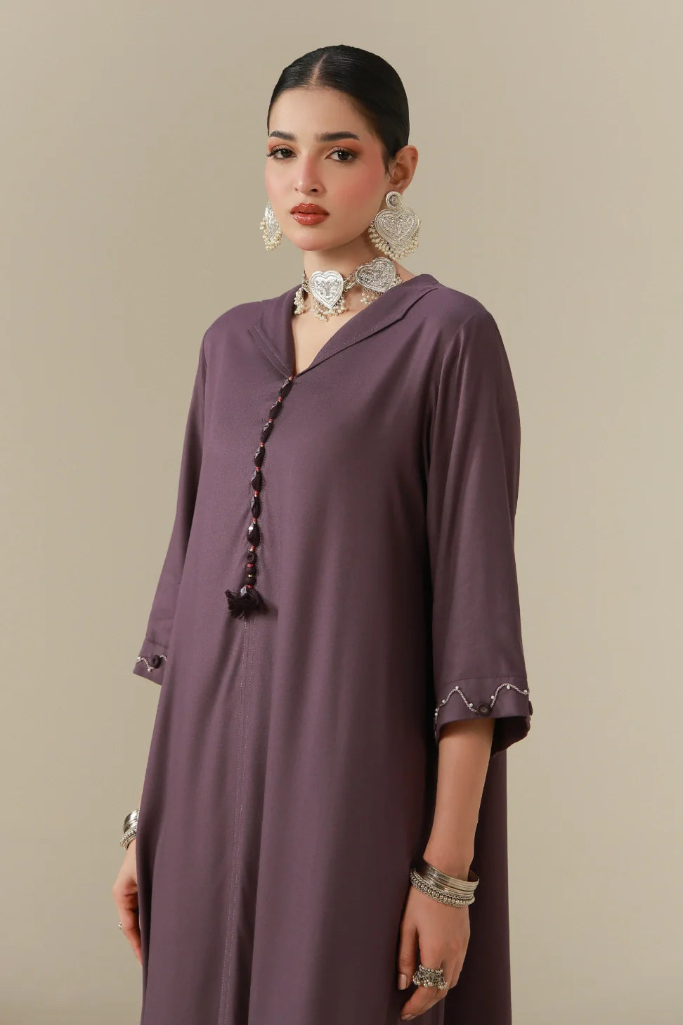 Sheesh (আয়না) Co-Ord Set - Purple
