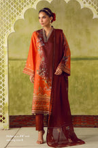 Rukhsar (সুন্দর মুখমণ্ডল) Set - Maroon