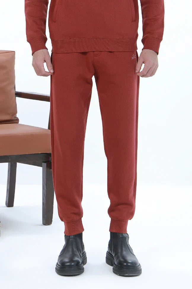 Jogger Pants - Brick Rust