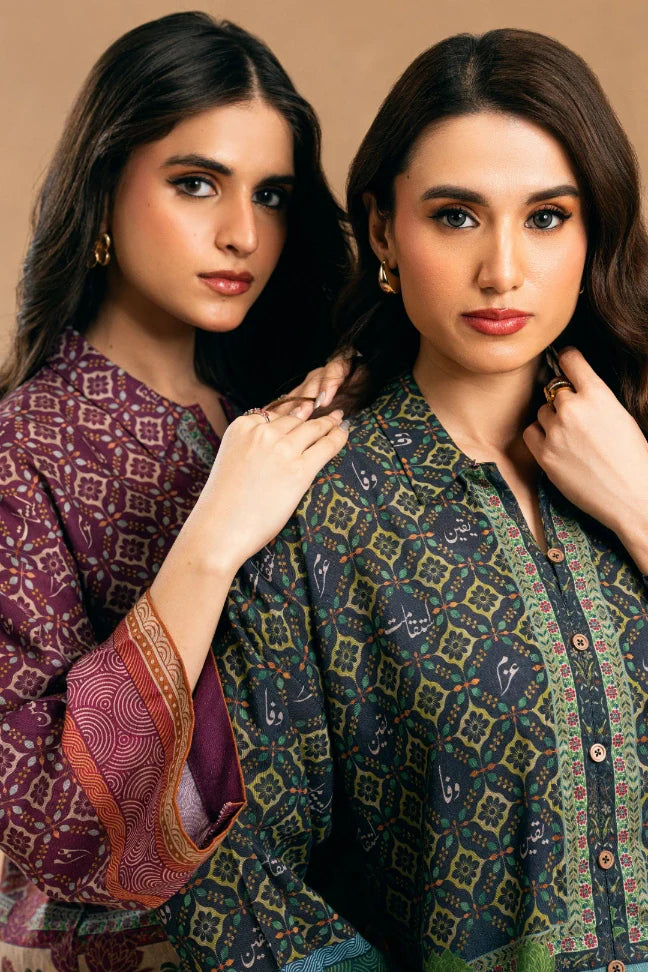 Azka (ধার্মিক) Co-Ord - Blue
