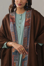 Manto's Unisex Wrap around Style Brown Cape