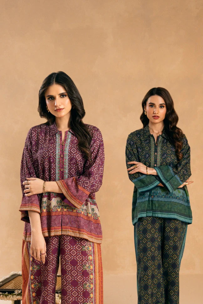 Azka (ধার্মিক) Co-Ord - Blue