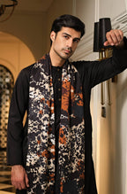 Manto's Unisex Black Nishaan Odhni