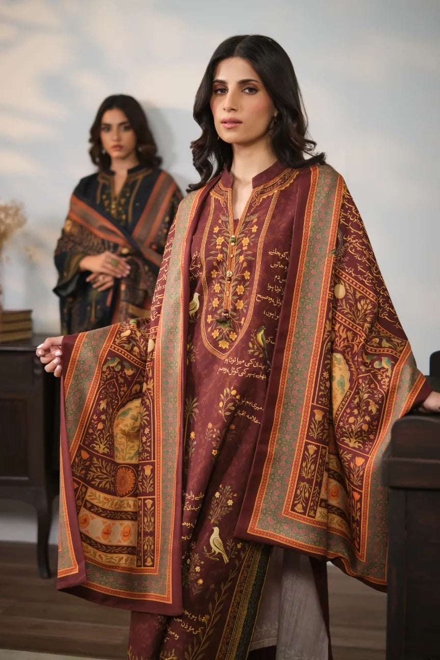 Anjuman (অঞ্জুমান) Stole - Red