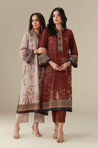 Muskaan (মিষ্টি হাসি) Co-ord Set - Plum