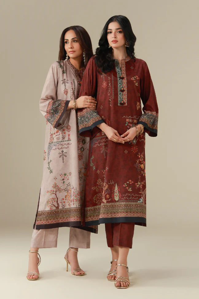 Muskaan (মিষ্টি হাসি) Co-ord Set - Beige