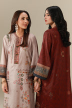Muskaan (মিষ্টি হাসি) Co-ord Set - Plum