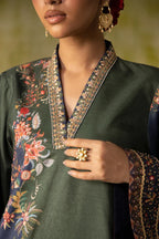 Rukhsar (সুন্দর মুখমণ্ডল) Set - Blue