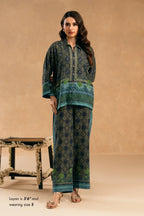 Azka (ধার্মিক) Co-Ord - Blue