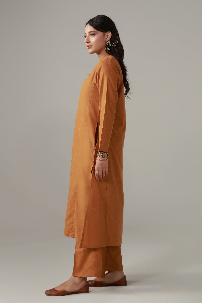 Kalidaar Co-Ord Set - Cinnamon Brown