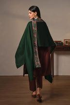 Manto's Unisex Wrap around Style Green Cape