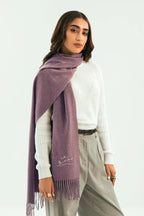 Cashmere Stole - Dusky Mauve