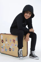 Jogger Pants (Kids) - Raven Black