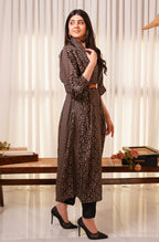 Shopmanto, wear manto, manto clothing brand, manto pakistan, ladies clothing brand, urdu calligraphy clothing, wear manto shrugs, ayra shrug black and gold with urdu calligraphy, women shrugs with urdu calligraphy, women front open upper 