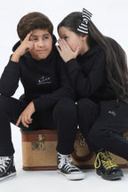 Jogger Pants (Kids) - Raven Black