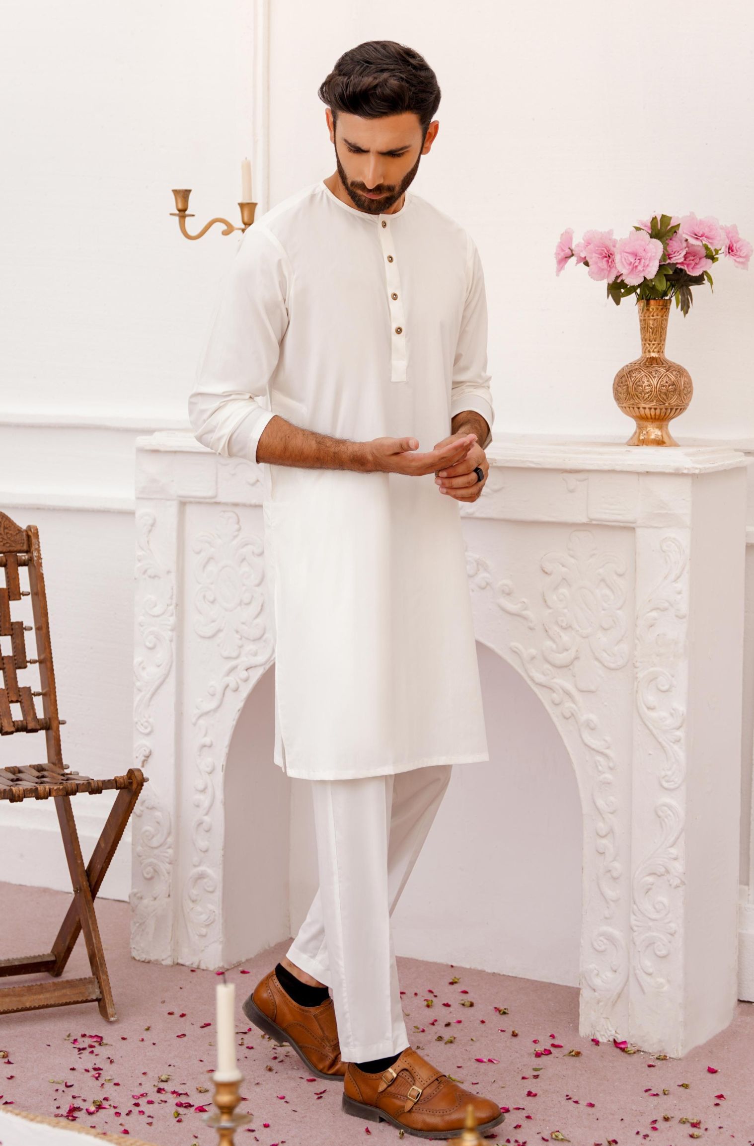 Shopmanto, wear manto, lucknow kurta, men kurta, men eastern, eastern, cream white lucknow men, manto clothing brand, manto pakistan, manto lucknow, manto kurta, manto men, gents kurta, gents, gents white kurta, wear manto gents mens wear solid 2 piece cloud white lucknow kurta pajama