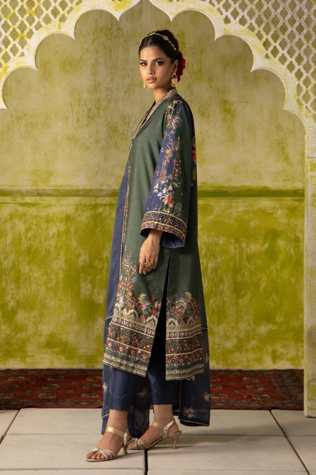 Rukhsar (সুন্দর মুখমণ্ডল) Set - Blue