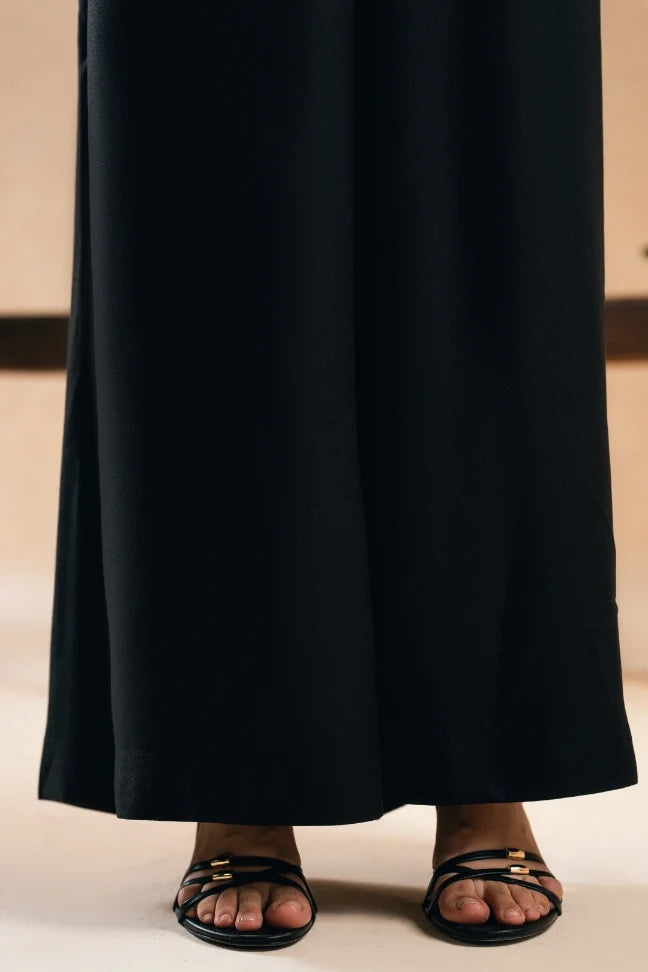 Loose Fit Pants - Black