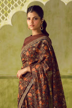 Khoobsurat (সৌন্দর্য) Saree - Maroon