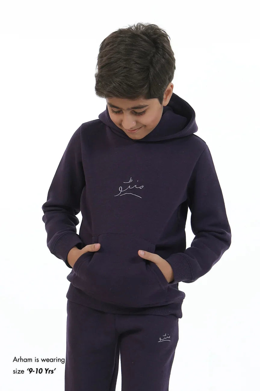 Pullover Hoodie (Kids) - Deep Purple