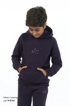 Pullover Hoodie (Kids) - Deep Purple