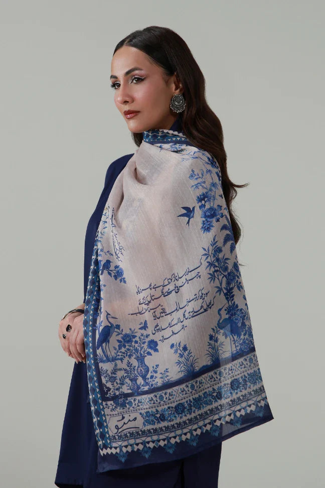 Gul-e-Raaz (রহস্যের ফুল) Scarf