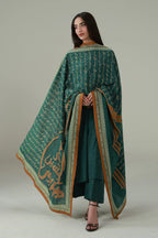 Raaz (রহস্য) Odhni - Green