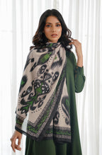Manto's Swiss Lawn Dastoor Scarf Featuring Urdu Calligraphy of Poetry by Jigar Muard Abadi
