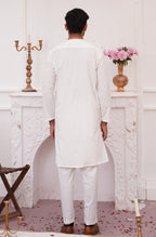 Shopmanto, wear manto, lucknow kurta, men kurta, men eastern, eastern, cream white lucknow men, manto clothing brand, manto pakistan, manto lucknow, manto kurta, manto men, gents kurta, gents, gents white kurta, wear manto gents mens wear solid 2 piece cloud white lucknow kurta pajama