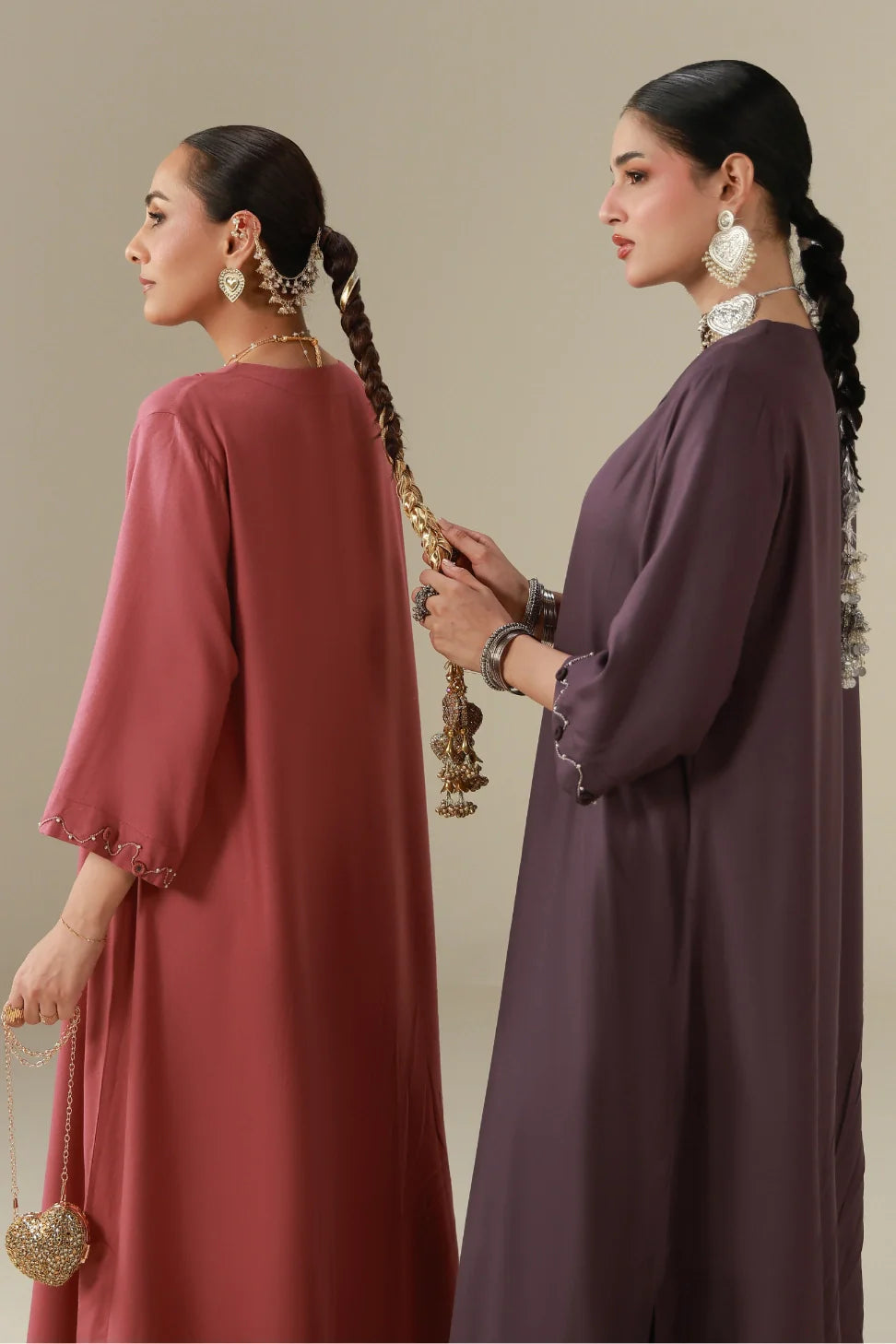 Sheesh (আয়না) Co-Ord Set - Pink