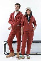 Jogger Pants - Brick Rust