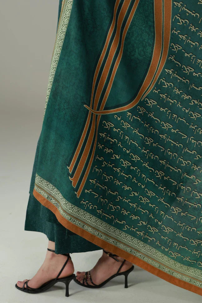 Raaz (রহস্য) Odhni - Green