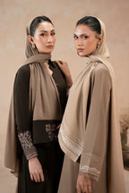 Manto Women's Hijab Friendly Embroidered Scarves