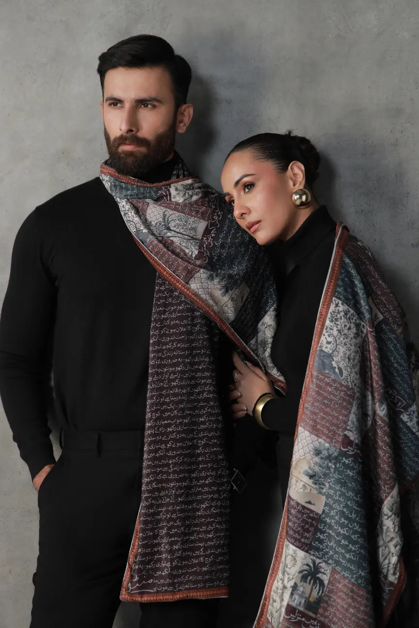 Guzarish (অনুরোধ) Velvet Stole