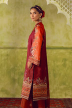 Rukhsar (সুন্দর মুখমণ্ডল) Set - Maroon