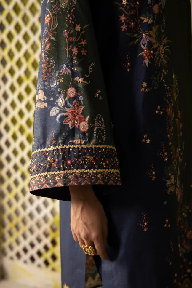Rukhsar (সুন্দর মুখমণ্ডল) Set - Blue